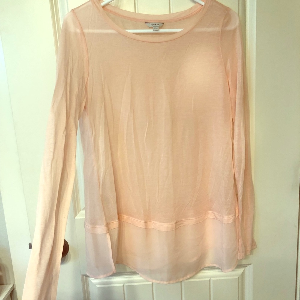 Sheer guess top